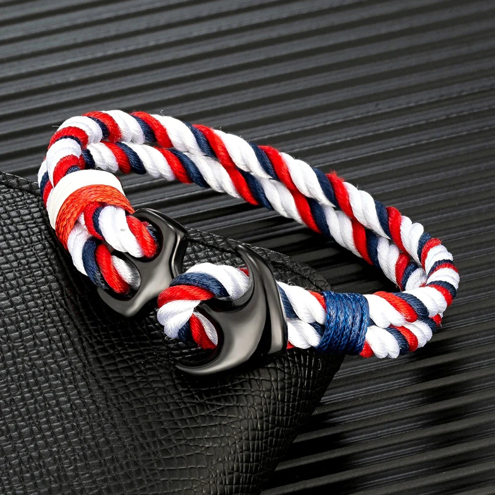 Nautical Surfer Waterproof Rope Armband
