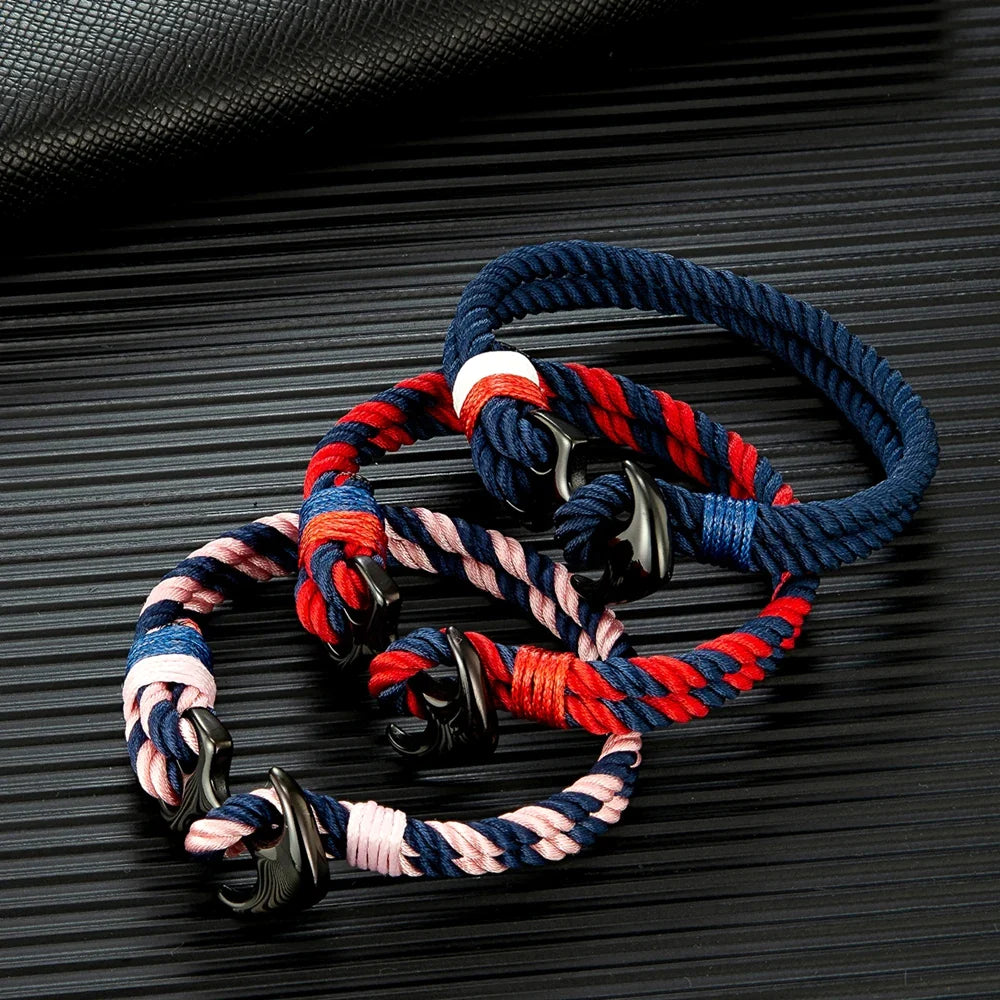 Nautical Surfer Waterproof Rope Armband