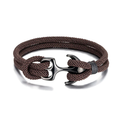 Double Strand Nautical Paracord Rope Bracelet
