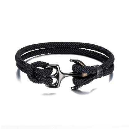 Double Strand Nautical Paracord Rope Bracelet
